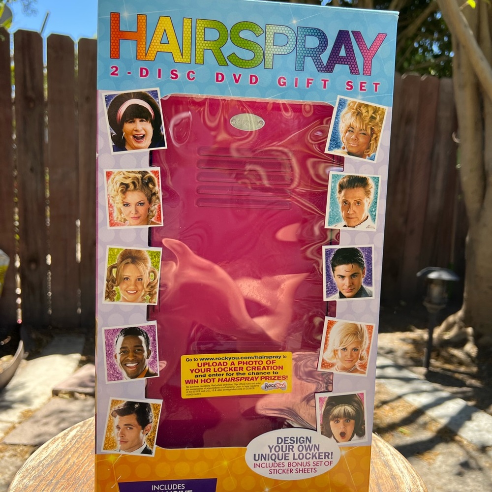 Limited Edition Hairspray 2 Disc Gift Set Locker